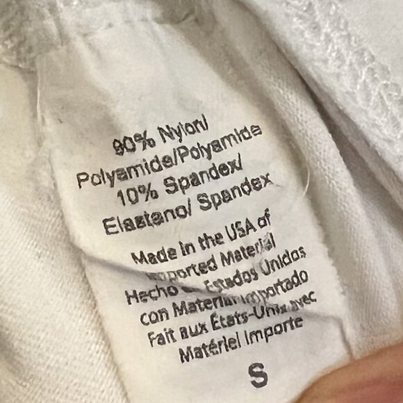 KATE SPADE Women's White Active Tank Top Built in Bra Size S - Picture 4 of 4